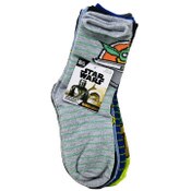 Wholesale - 5pk THE MANDALORIAN GROGU CREW SOCKS SIZE 6-8, UPC: 193159224165